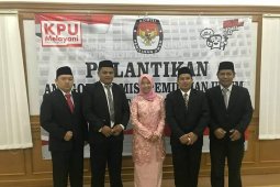Tiga wajah baru di pelantikan KPU Tabalong