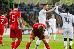 Prancis bantai Moldova 4-1 di kualifikasi Piala Eropa