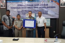 Pembebasan lahan kereta cepat di Bekasi 95 persen