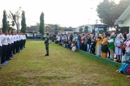 120 orang calon Tamtama dari Jambi diberangkatkan ke Lahat