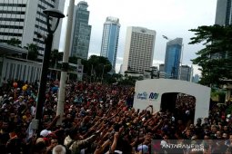 Masyarakat sambut meriah peresmian MRT