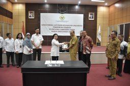 Pemkot Tebing Tinggi serahkan LKPD 2018