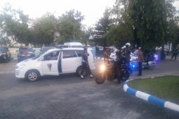 Jokowi diperkirakan lewat jalur penumpang umum
