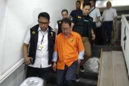 Joko Driyono ditahan Satgas di Rutan PMJ