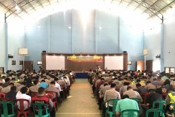 Ratusan Polisi pemegang senjata api jalani test psikologi