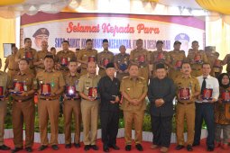 Bupati Langkat minta pengelola PAD dan PBB genjot pancapaian target