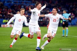 Tertinggal 3 gol, Denmark paksa Swiss berbagi poin di 10 menit akhir pertandingan