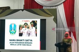 Khofifah ajak pers jaga Jatim jelang pemilu (Video)