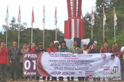 Warga perbatasan Bengkayang dukung Jokowi - Ma'ruf