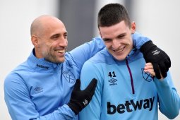 Pellegrini siap jual Declan Rice jika ada tawaran pantas