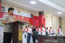 Polda tandatangan pakta integritas penerimaan anggota Polri