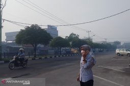 Pekanbaru dan Dumai berkabut asap tipis akibat karhutla