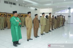 Budi  Anshari dilantik sebagai Kadis Tenagakerjaan Asahan