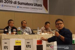 KPU Sumut sosialisasi cara pemungutan suara kepada parpol