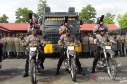 Polres Bengkayang perkuat kemampuan personel di Pemilu 2019 melalui Dalmas