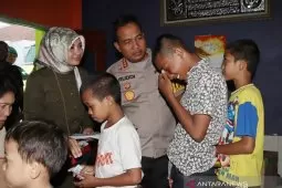 Kapolresta Denpasar berbagi tali kasih di Yayasan Al Ittihad Rasyid