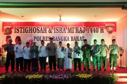 Polres Bangka Barat gelar doa bersama pemilu damai