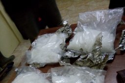 Polres Langkat ringkus pelaku penyeludupan 1 kg sabu-sabu