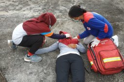 PMI Pontianak gelar latihan gabungan tanggap darurat bencana