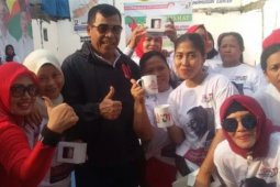 Relawan Merah Hati Sosialisasikan program Jokowi-Maruf Amin