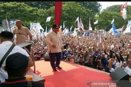 Prabowo Subianto janjikan akan bentuk susunan menteri antikorupsi