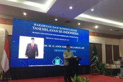 Produksi gabah melimpah, Mentan minta Bulog cepat serap