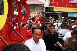 Biaya Pemilu 2019 Rp25 triliun, Jokowi ajak warga jangan golput
