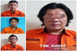 Lima paket sabu akhiri pelarian Dayat sebagai DPO Polres HSU