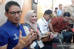 Sandiaga Uno awali kampanye di Kalbar dengan sarapan bersama awak media