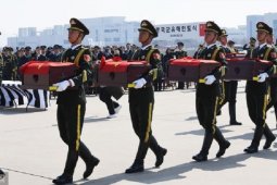 Korsel pulangkan 10 jasad prajurit China korban perang