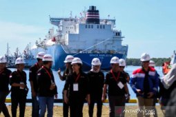 Kapal kargo pertama LNG Hub Pertamina Perta Arun Gas