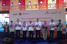 Menteri BUMN "groundbreaking" Smelter Grade Alumina Inalum-Antam di Mempawah
