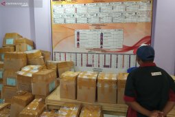 KPU Bangka Tengah kelebihan 687 Surat Suara Pemilu 2019