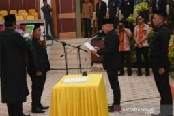 Erwin Asmadi resmi dilantik sebagai anggota DPRD Babel PAW