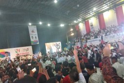 Jokowi minta perolehan suara 01 di Sumut pada Pilpres 2019 minimal 65 persen