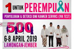 Ksatria Airlangga gelar baksos deteksi dini kanker serviks di Lamongan dan Jember