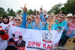 Aksi Relawan Prabowo-Sandi Di Kalsel