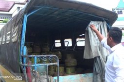 Polres amankan sejumlah tabung elpiji tiga kilogram