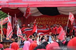 Kampanye Partai Aceh di Lhokseumawe dihadiri ribuan massa
