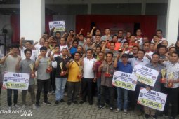 SIWO PWI Sumut juara trup gembira Kapoldasu Cup