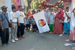 KPU Sosialisasi pemilu damai melalui "Pemilu Run 2019"