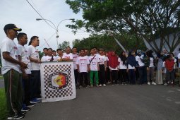 KPU Asahan Gelar Pemilu Run