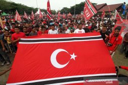 Kampanye Partai Aceh di Lhokseumawe