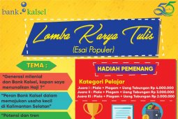 Bank Kalsel selenggarakan lomba karya tulis