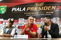 Pelatih Arema FC: Persebaya tim berbahaya (Video)
