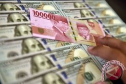 Kurs rupiah melemah tipis jelang pengumuman hasil pilpres