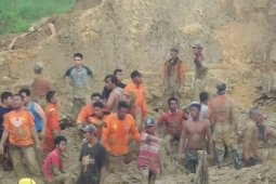 All diamond miners buried in the rubble found