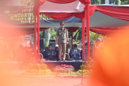 Pemkab Bekasi rayakan HUT Damkar, Satpol PP dan Satlinmas