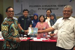 Perum LKBN Antara beri pelatihan jurnalistik terpadu di Pertamina EP