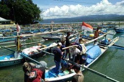 Menjaga surat suara tak melayang  di Pulau Pisang